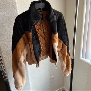 Crop Bomber Jacket